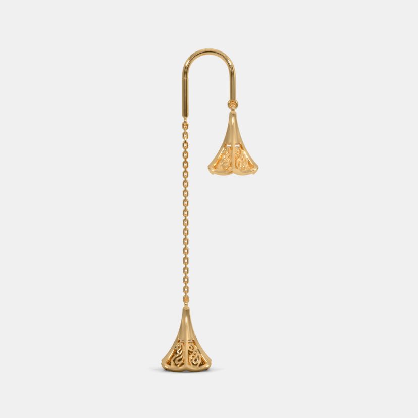 The Mesh Tulle Sui Dhaga Earrings - image 6