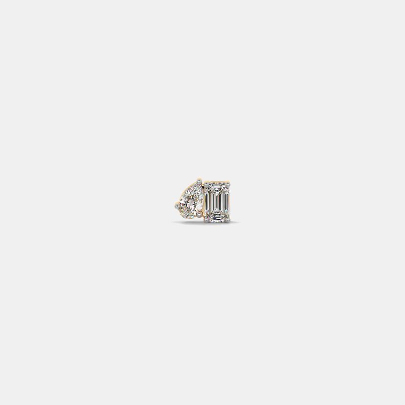 The Galina Solitaire Stud Earrings - image 7