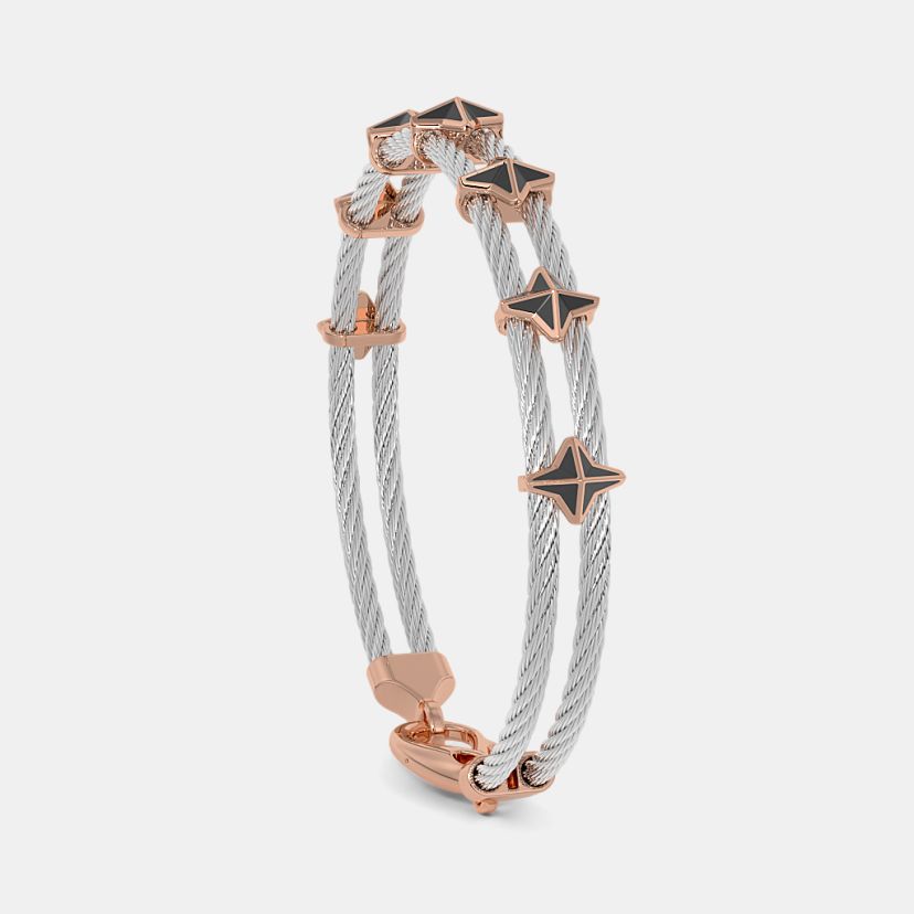 The Gerrar Steel Bangle For Him - image 4