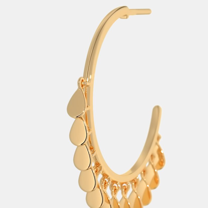 The Feya Hoop Earrings - image 4