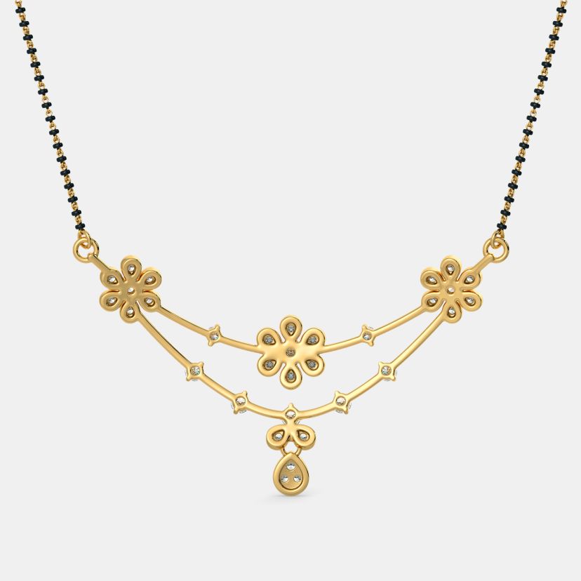 The Parijat Mangalsutra Pendant - image 7