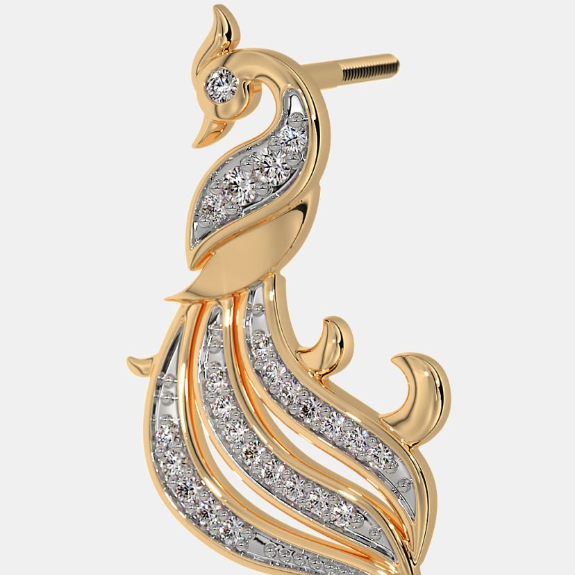 The Twirling Feather Earrings - image 5