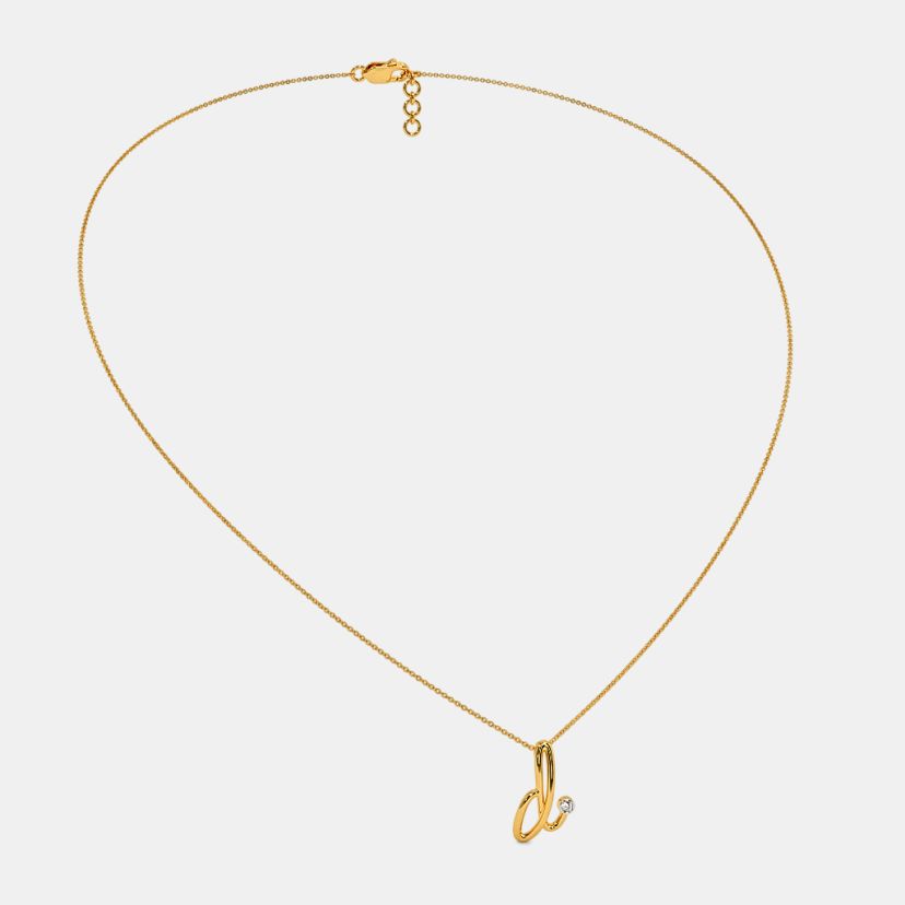 The Cursive D Necklace - image 6