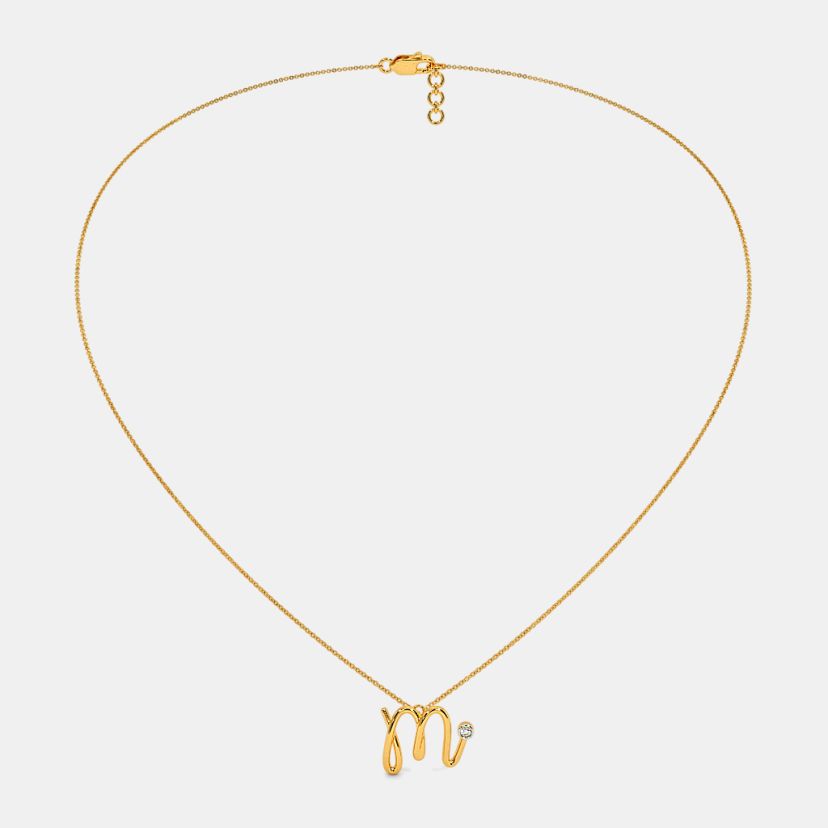 The Cursive M Necklace - image 4