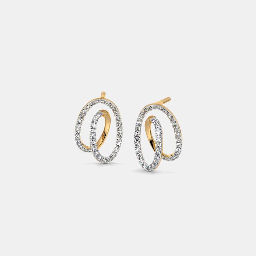 The Eschers Twist Stud Earrings - image 1