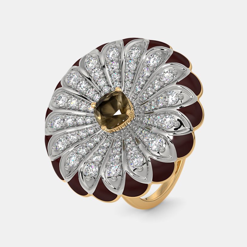 The Velvet Mosaic Statement Ring - image 1