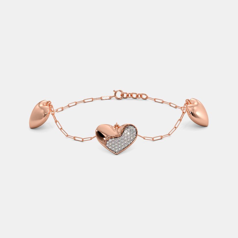 The Puffy Heartsy Charm Bracelet - image 1