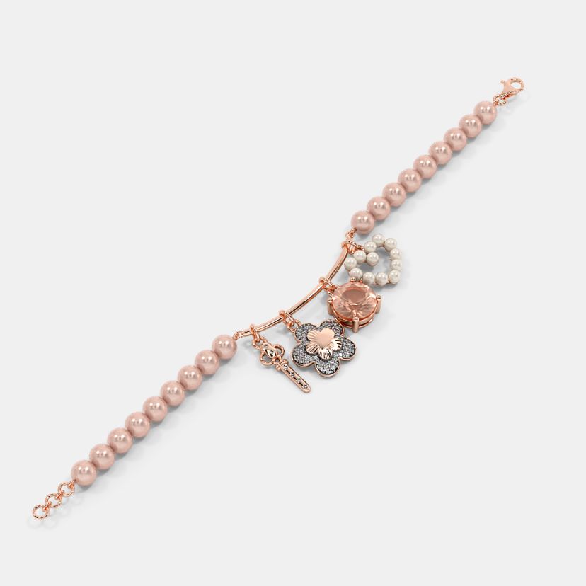 The Pearly Heart Charm Bracelet - image 5