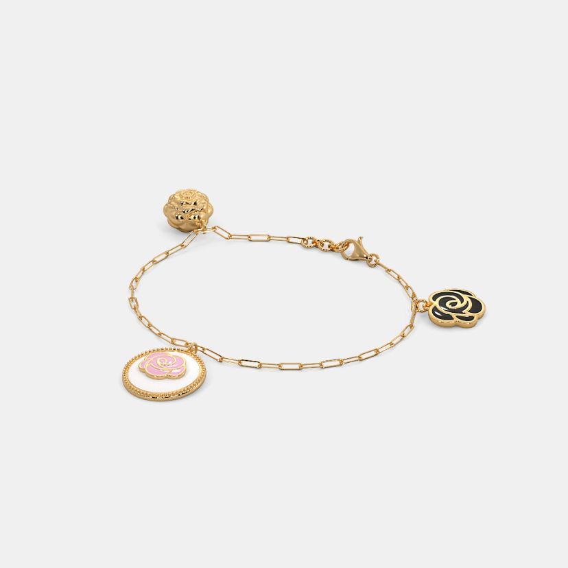 The Vintage Flora Charm Bracelet - image 4