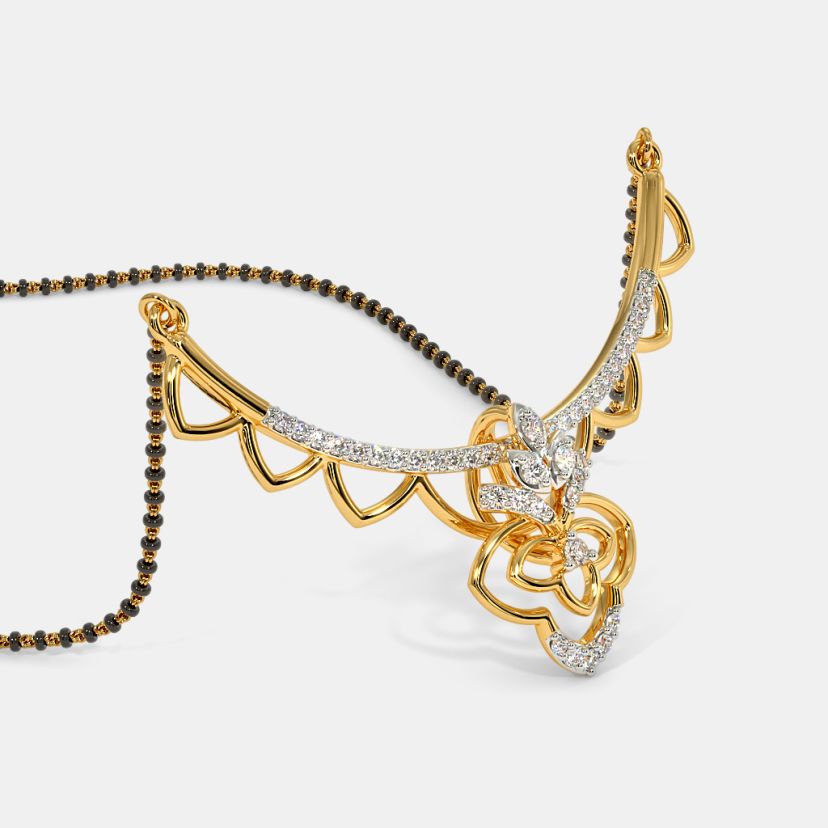 The Arini Convertible Mangalsutra Pendant - image 10