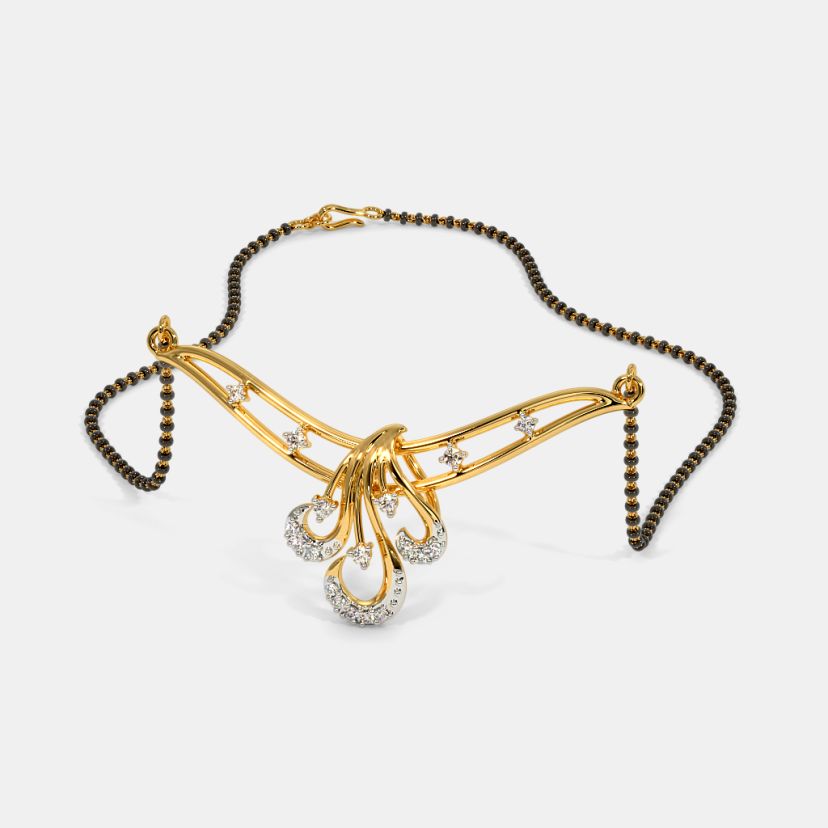 The Mahika Convertible Mangalsutra Pendant - image 1