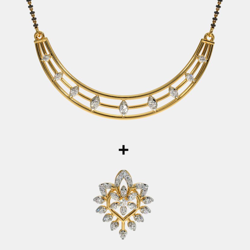 The Bhasha Convertible Mangalsutra Pendant - image 4