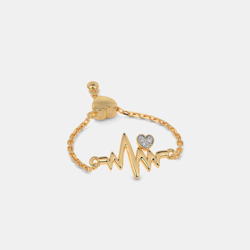 The Heartbeat Slider Ring - image 1