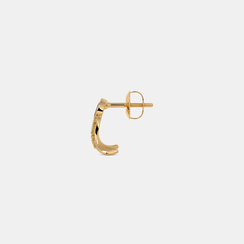 The Suryika J Hoop Earrings - image 7