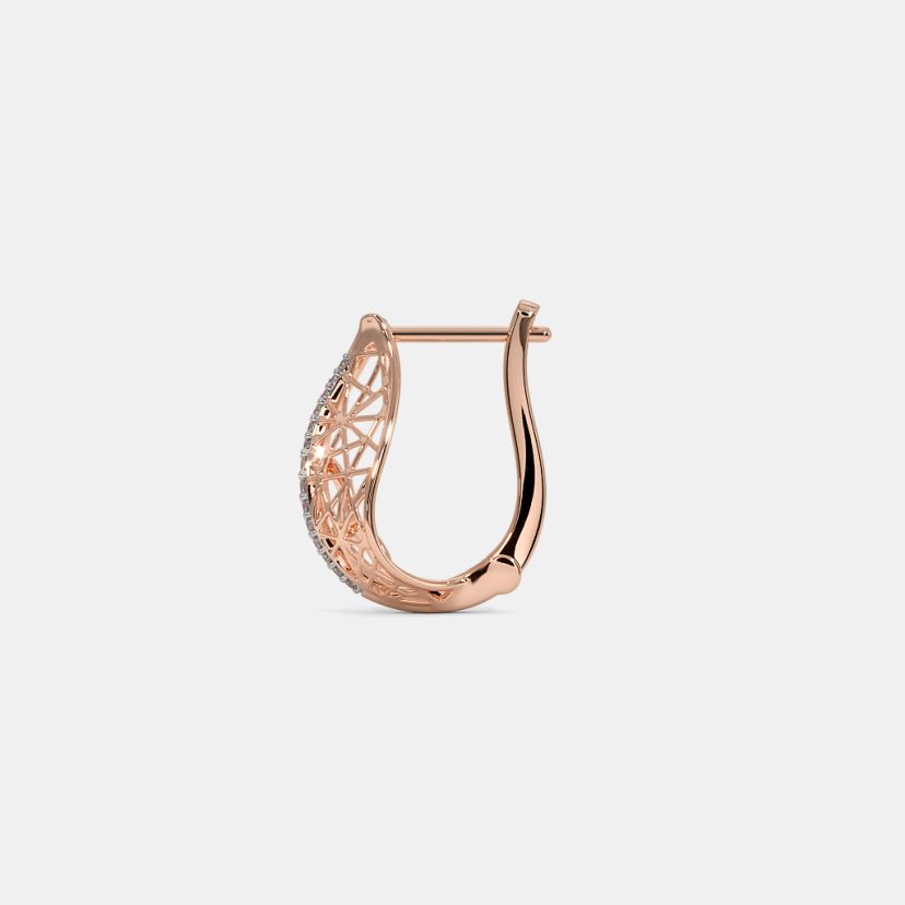 The Nazira Huggie Earrings - image 5