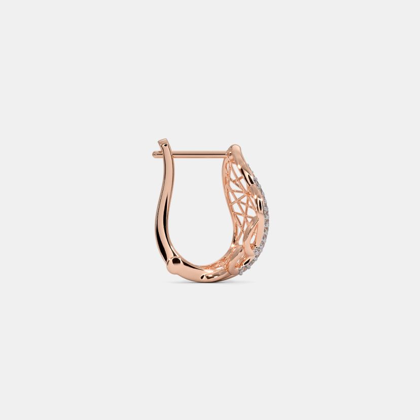 The Nazira Huggie Earrings - image 7