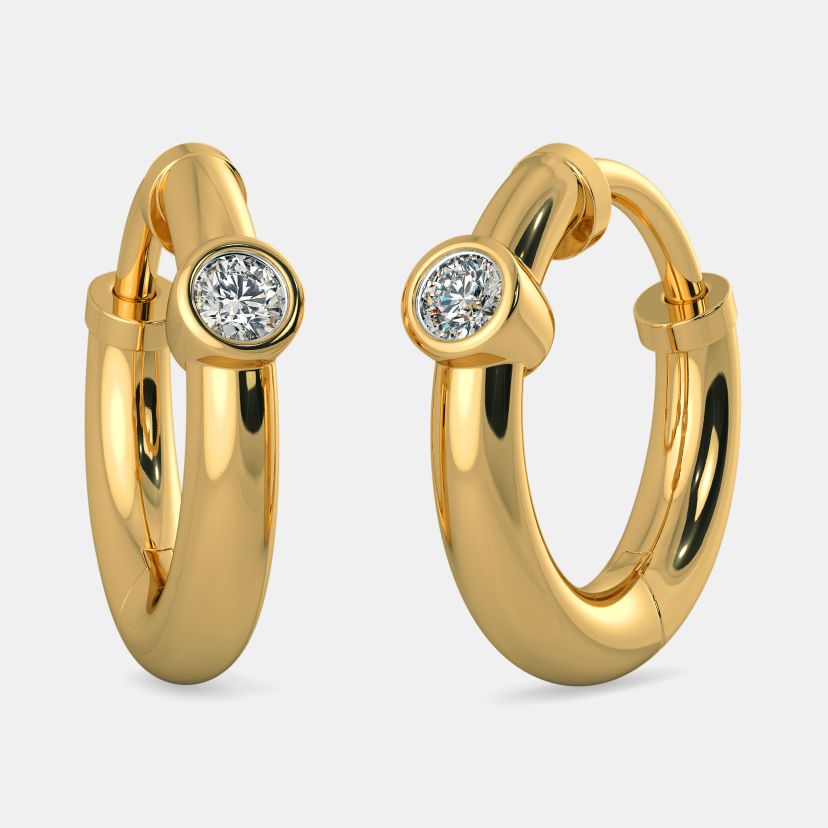 Diamond Earrings Baby's First Earrings For Piercing Baby Boy