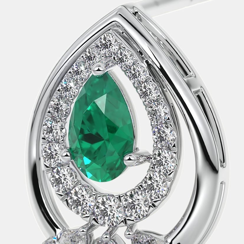 The Droperald Stud Earrings - image 5