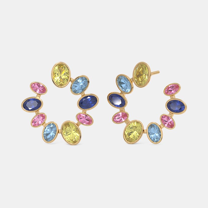 The Xyvarian Orange Peel Earrings - image 1