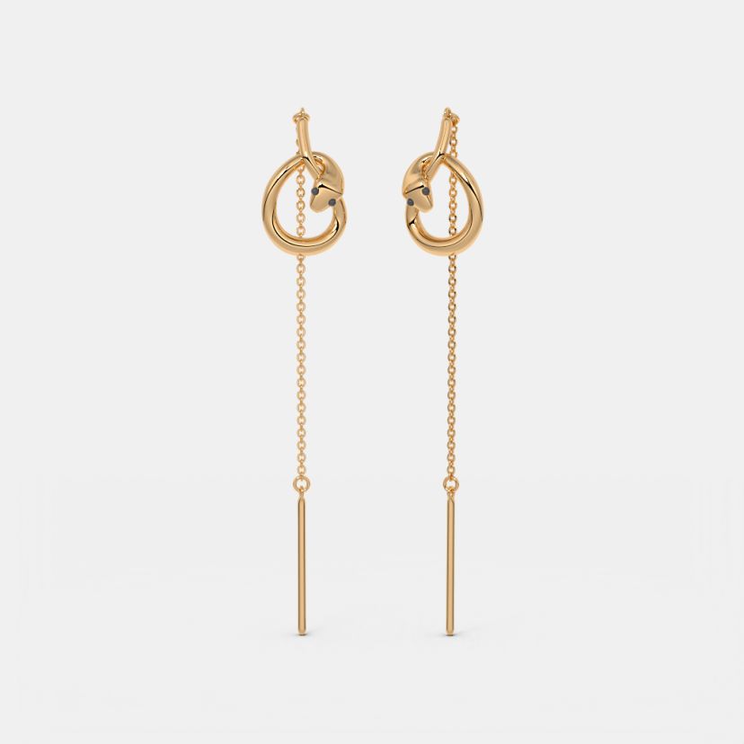The Vasuki Sui Dhaga Earrings - image 1