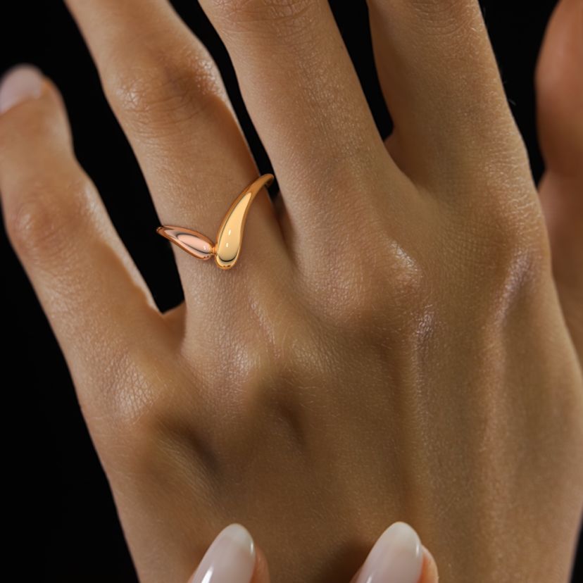 The Neoka Chevron Ring - image 4