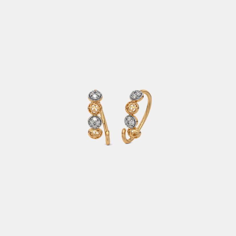 The Yumira Huggie Earrings - image 1