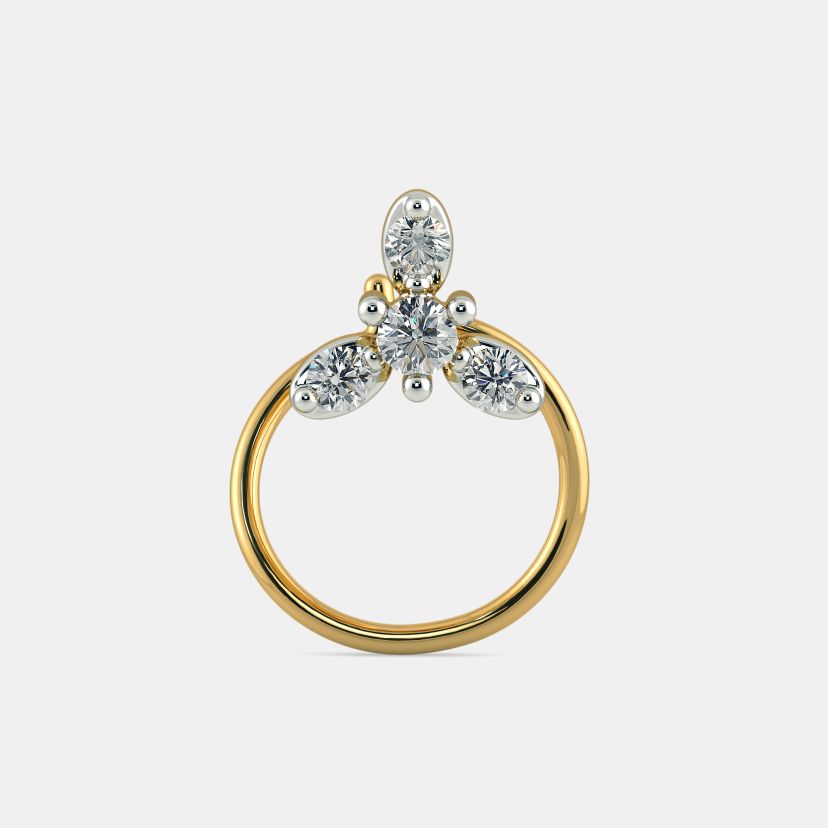 The Zinnia Nose Pin - image 6