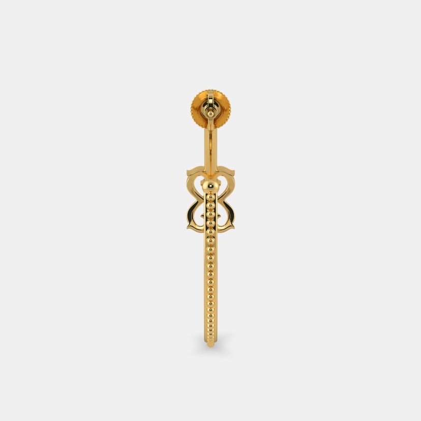 The Signet Hoop Earrings - image 4