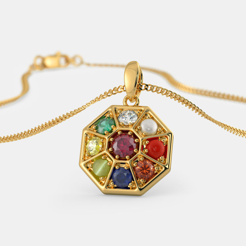 The Nav Kavach Pendant - image 1