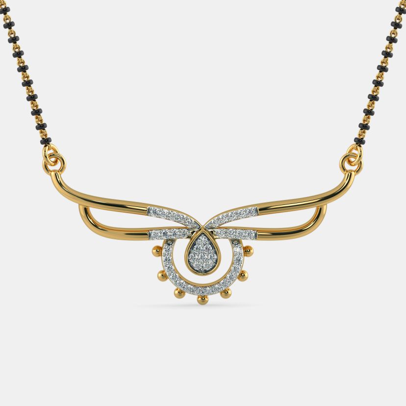 The Padmaja Mangalsutra Pendant - image 4