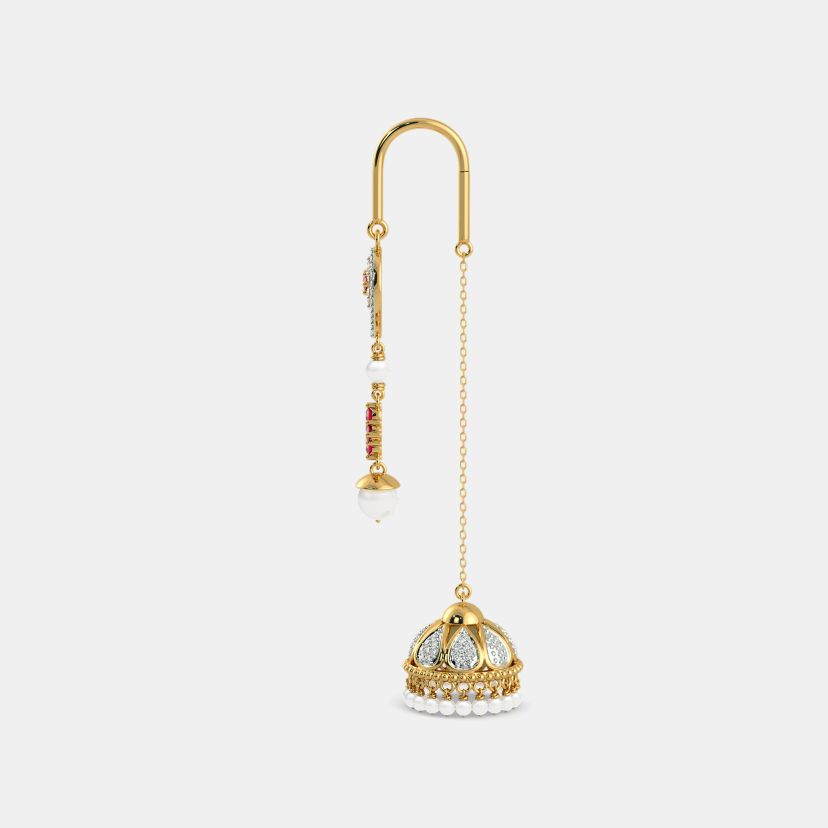 The Luxurious Allure Sui Dhaga Earrings - image 4