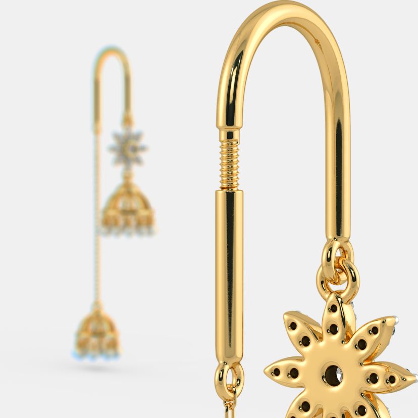 The Khushi Sui Dhaga Earrings - image 9