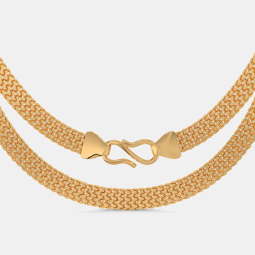 Buy Gold Chains Designs Online in Jayanagar Bengaluru BlueStone