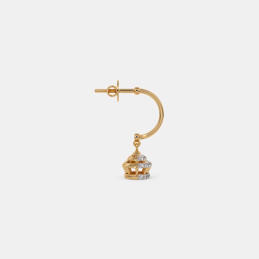 The Mekhai Dangle Hoop Earrings - image 7