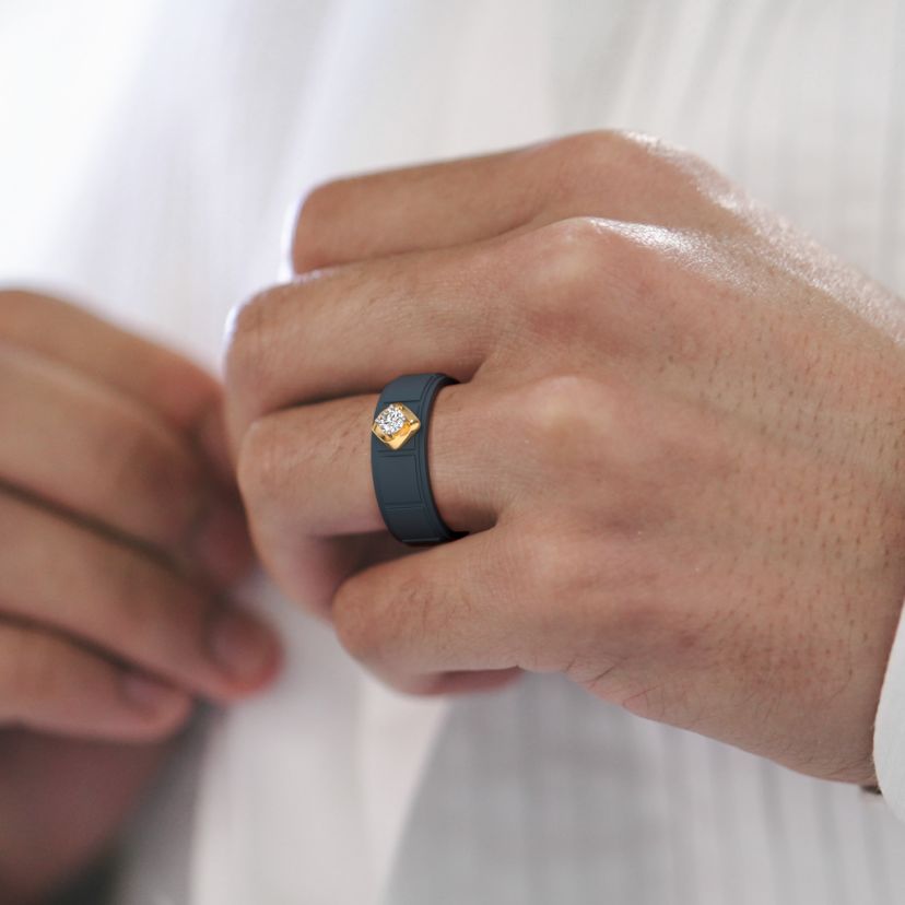 The Jauny Band Ring For Him - image 3