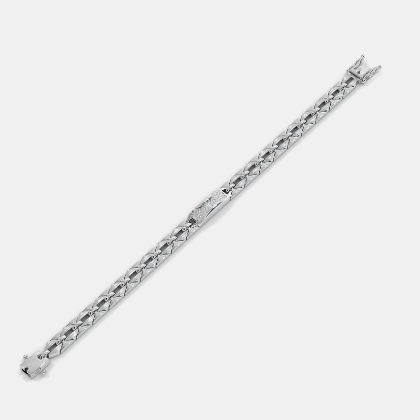 The Orilla Platinum Mens Bracelet - image 5