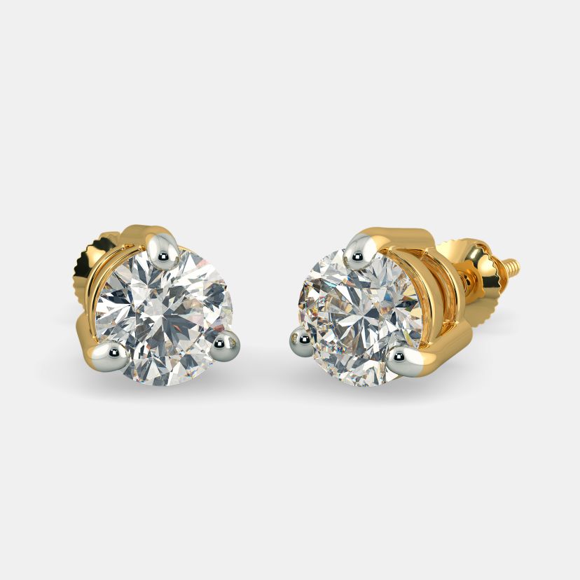 Buy discount solitaire earrings