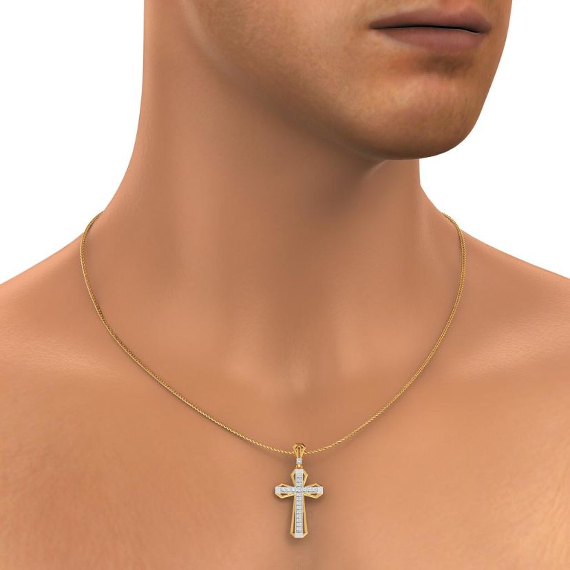 The Asher Cross Pendant - HD View