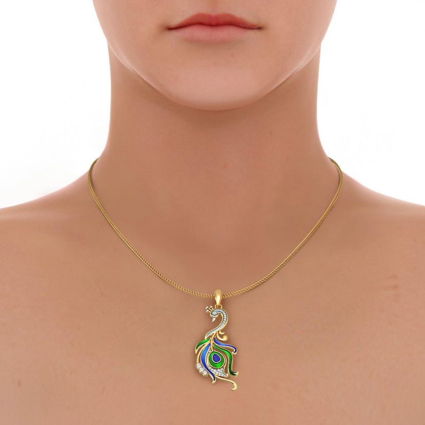The Pirouette Feather Pendant - image 7