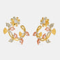 The Romario Orange peel Hoop Earrings