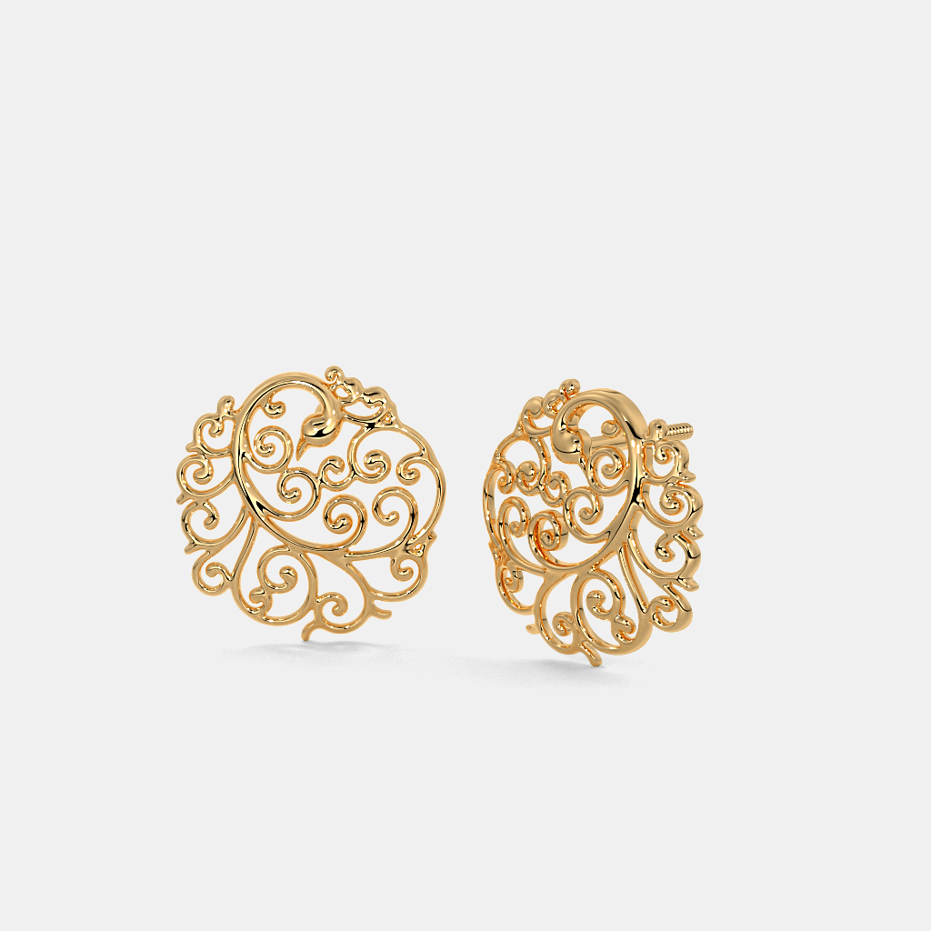 The Peacock Vivacity Stud Earrings