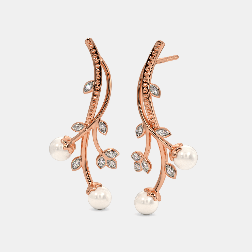 The Pearl Moss Drop Earrings