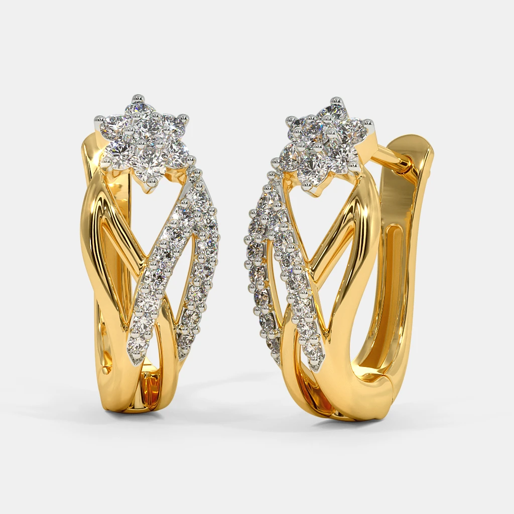 The Abelarda Hoop Earrings | BlueStone.com