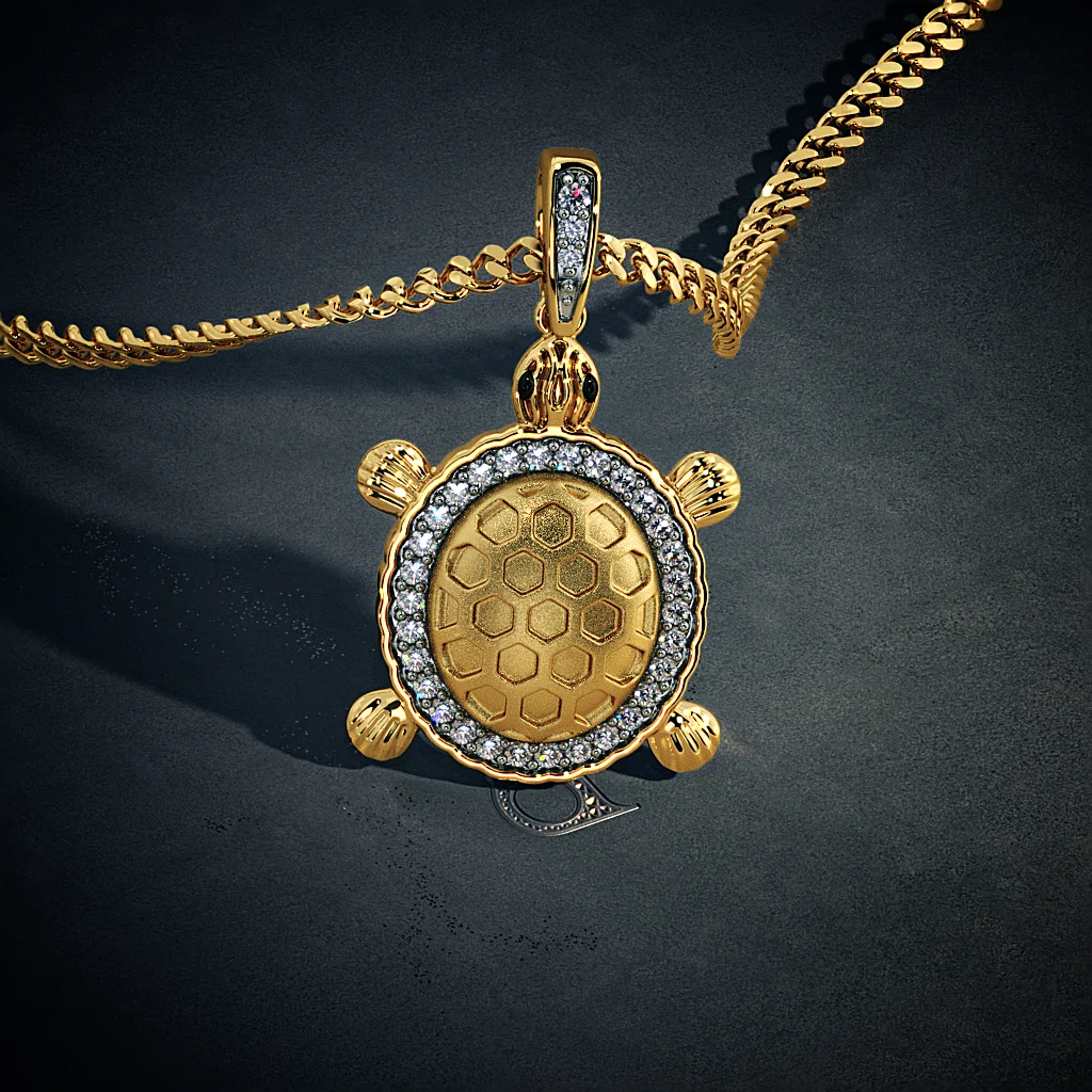 Tortoise hot sale gold locket