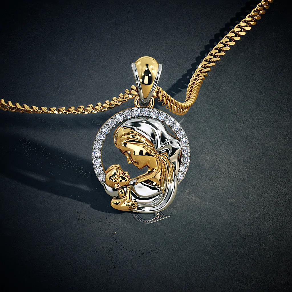 The Divine Mary Pendant