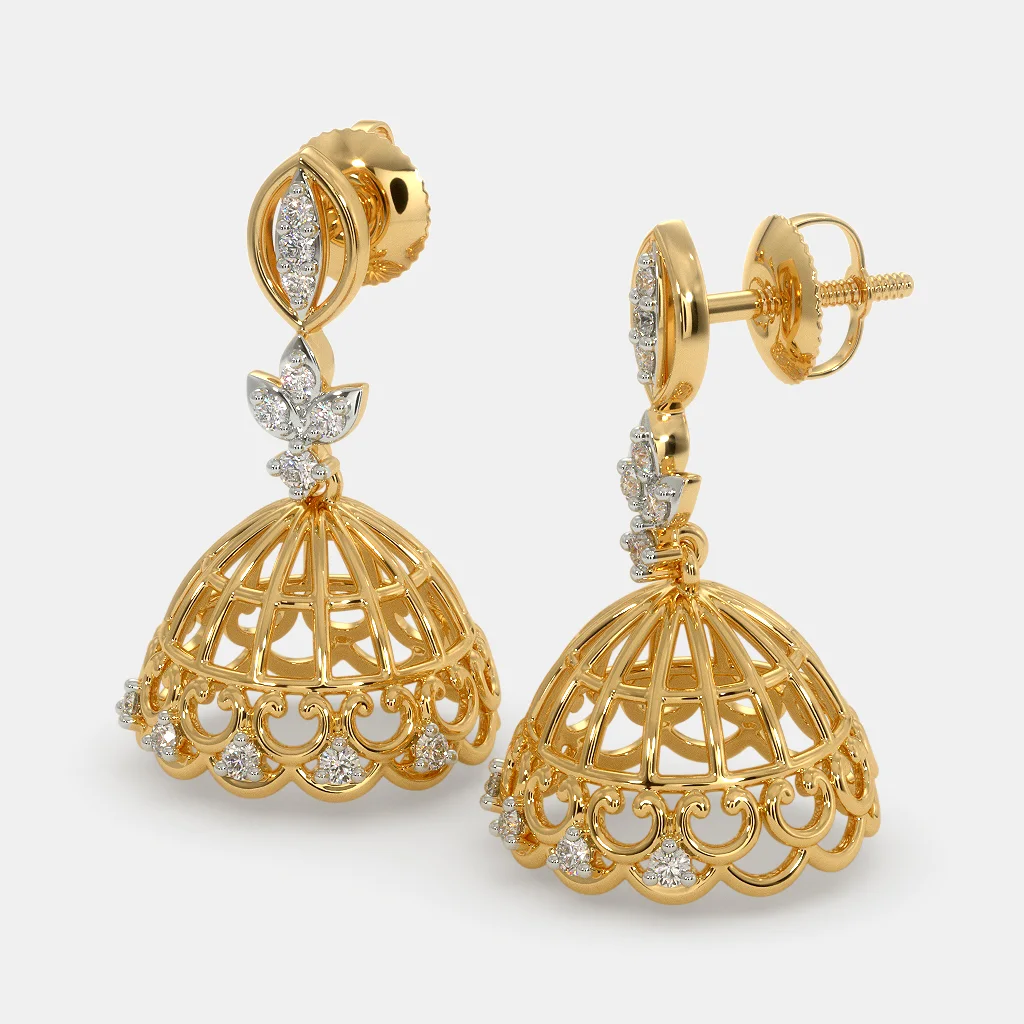 Bluestone jhumka deals