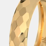 The Hilious Textured Band Ring For Him - thumb 4