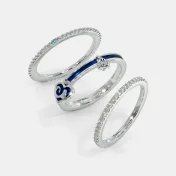 The Shelley Cloud Stackable Ring - thumb 4