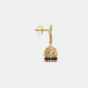 The Akhila Mangalsutra Jhumki Earrings - thumb 7