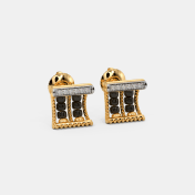 The Osma Mangalsutra Stud Earrings - thumb 4